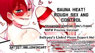 My Hero Academia Sauna Heat – Rough Sex W/ Todoroki!! Fem Pronouns Ver. Art:bludwingart