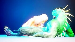 Furry Alien Blow Job