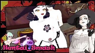 Lady Dimitrescu Gets Fucked Doggystyle, Hand Job Cum On Face. Resident Evil Village Hentai.
