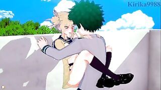 Himiko Toga And Izuku Midoriya Have Deep Fucking Behind The Stairs. – My Hero Academia Hentai