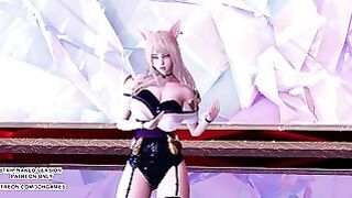 MMD Gfriend – Mago Ahri Kda Hot Kpop Dance 4K 60Fps