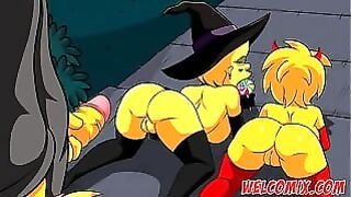 Halloween Night With Sex – The Simptoons