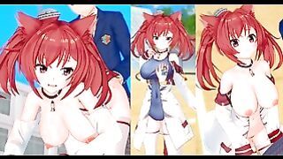 Hentai Game Koikatsu! Azur Lane I19 Anime 3Dcg Video