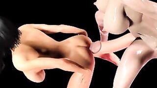 Futanari Hentai Animation Witcher Ciri Big Cock Cosplay 3D Night Futa Workout With Asian Milf