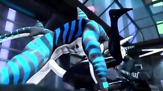 Cyberpunk Shark Yiff M/F Wasteful