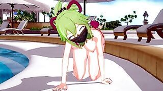 Kuki Shinobu Feet Love Hentai Genshin Impact