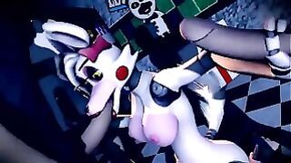 Mangle Getting Fucked Up