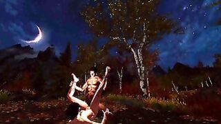 Everyone Loves To Play Skyrim After A Hard Day.