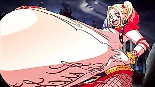 Harley Quinn Weight Gain, Belly Expansion