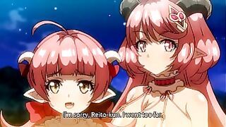 Boy Gets Lucky With Two Succubus 2