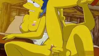 The Simpsons - Marge and Homer fuck in cabin