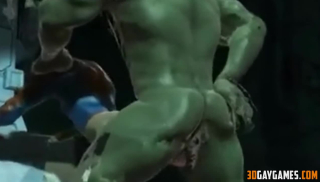 Big dick hulk fucks Spider Man and stormtroopers get fucked by aliens