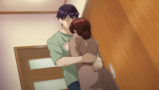Showtime! 5 - Romantic anime couple do some dry humping on the floor