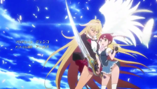 Valkyrie Drive 2 - Chained lesbian girl is freed and turned in to the perfect sexy lesbian weapon