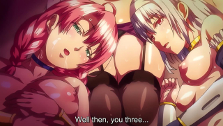 Hook-Up Group in Another World 2 - Fantasy bounty girls get gangbanged by pervert gang