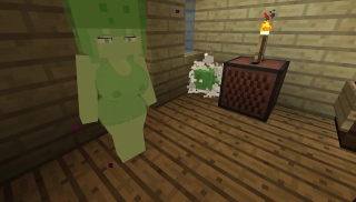 Minecraft Sex Mod Getting Blowjob And Doggy Creampie Fucking Slime Girl