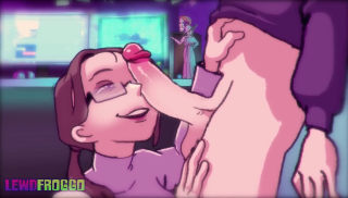 Chubby Mona craves Travis’s big cock deep in her throat and pussy - cartoon porn
